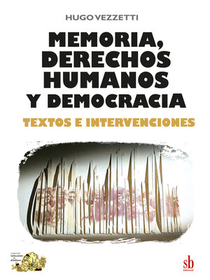 cover image of Memoria, derechos humanos y democracia